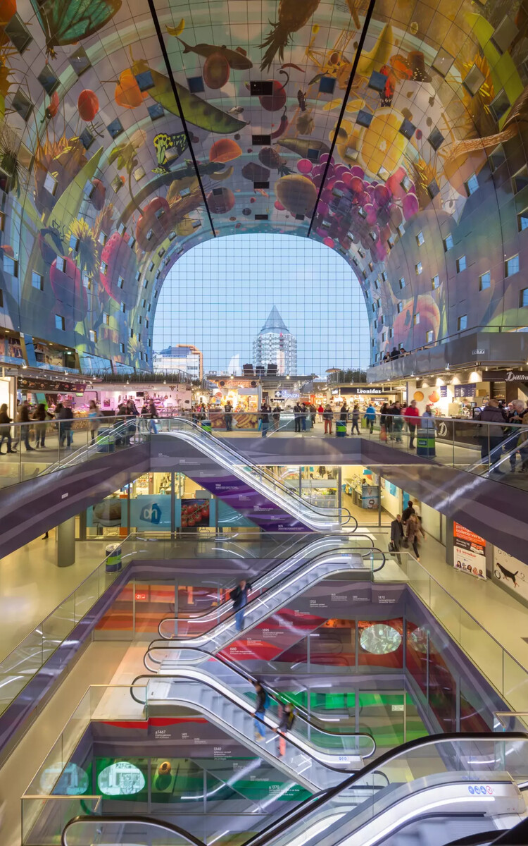 Markthal roltrappen 2014 ️ Ossip van Duivenbode